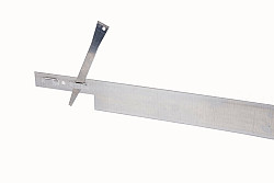 Mevo-Verzinkt 2mm 225x15,2cm