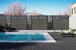 Boston Decopaneel Hera horizontaal 30x175 cm dikte 2 mm RAL7016