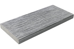 WPC 22,5x138mm Fiberdeck Vintage Lunar Grey kantplank massief FSC®100%