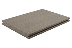WPC 22,5x210mm 4m Fiberdeck Premium massief Light Grey FSC®100%
