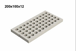 Grasbetonplaat 200x100x12 Grijs