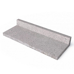 Schellevis Traptrede 100x40x15 L-Model Grijs