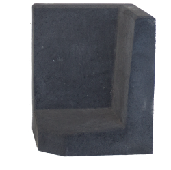 L-element 60x40/40x40 Zwart Hoek