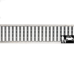 ACO Euroline RVS Sleufrooster 100cm