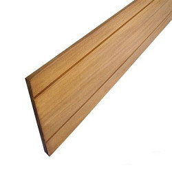 Plank Hardhout 365x14,5x1,6 geschaafd