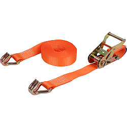 Spanband 7mtr x 35mm + ratelgesp en haak