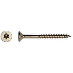 Spaanplaatschroef Torx deeldraad 4.5 x 50 A2 RVS