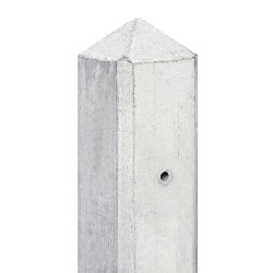 Betonpaal IJssel Grijs 10x10x280 Hoekpaal