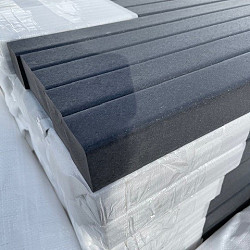 TimberTouch Onderregel 5x5x340 Grijs Kunststof