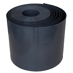 Gietrand HDPE 2.0mm 0.30x25,mtr Zwart