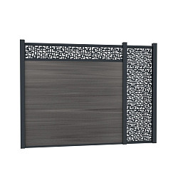 Boston Decopaneel Crios horizontaal 30x175 cm dikte 2 mm RAL7016