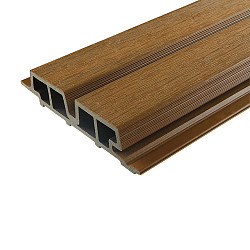 Fiberdeck WEO60 Gardenwall Teak 33x170mm E Klasse (wb 140mm) FSC®100%