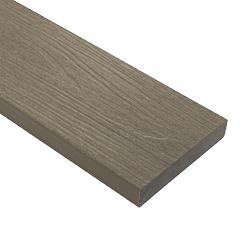 WPC 22,5x138mm 3m Fiberdeck Premium Light Grey kantplank massief FSC100%