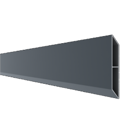 Boston alu rhombus profiel L-178cm 21x155mm RAL7016