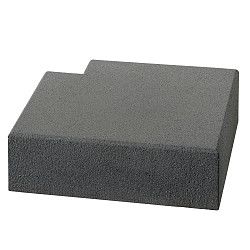 Kann Vios Traptrede Hoek 50/50x35x15cm Antraciet