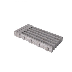 Schellevis Flowplaat 125x62,5x14cm Grijs 100