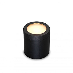 Hamulight Pavia cirkel zwart grondspot  | 1,2 watt | 12 volt