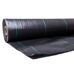 Antiworteldoek zwart 200cm Breed