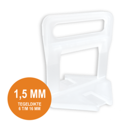 FixPlus Leveling Clip 1,5mm 250stuks