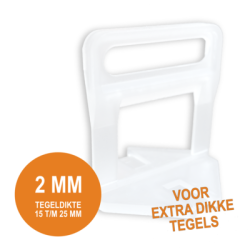 FixPlus Leveling Clip Lang 2mm 500stuks