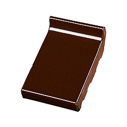 Raamdorpel 160 mm Terca Donker Bruin verglaasd