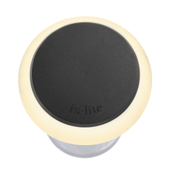 Inlite Puck Dark Ø 22mm 12v 0,5w