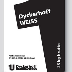 Witte cement 25kg Dyckerhof