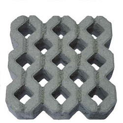 Okovit Mini 30x30x8cm Grasbetontegel