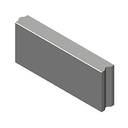 15x40x100 Betonband Grijs