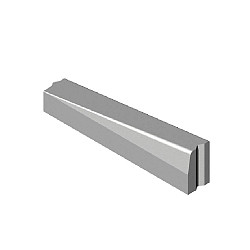 Inritverloopband 18/20x25 naar 20x12 rechts