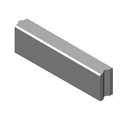 15x25x100 Betonband Grijs