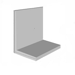 Keerwand 100x200x60cm