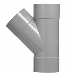 32 mm spruitstuk 3x lijmmof pvc