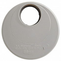 40 mmx110 mm verloopstuk lijm pvc