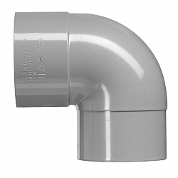 50 mm 90° bocht 1x lijmmof pvc