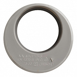 50 mmx75 mm verloopstuk lijm pvc