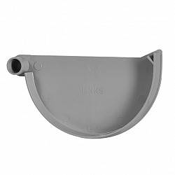 Kraalgoot 150 mm eindstuk links