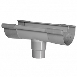Kraalgoot 150 mm uitloop incl verb.stuk