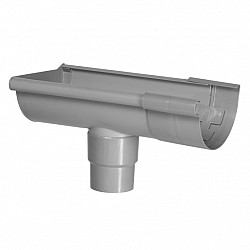 Kraalgoot 150 mm uitloop links incl verb.