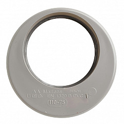 75 mm x110 mm verloopstuk lijm pvc