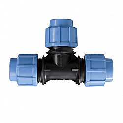 Tyleen 20mm T-stuk 3x klem