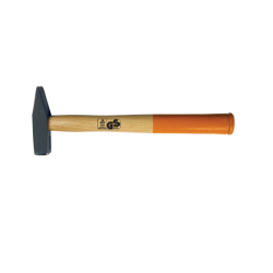 Bankwerkhamer 300gram. zwarte lak+hickory steel