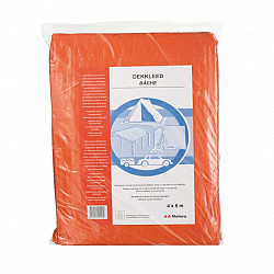 Dekkleed 6x 8mtr ORANJE