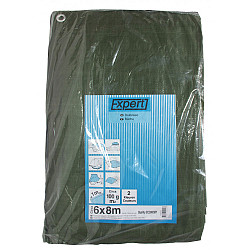 Dekkleed 6x8mtr 100gram Groen