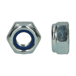 Borgmoer M12 zeskant Verzinkt Din 985