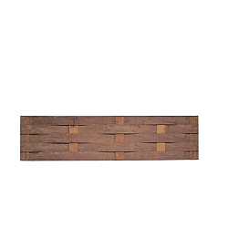 Beschoeingsmat Hardhout 50x250 cm