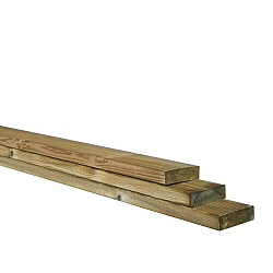 Afdeklat tbv betonsleuf schutting 3,5x11,5x400cm