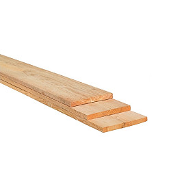 Plank 400x20x2,1cm Douglas bezaagd