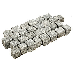 Kinderkop Portugees Graniet grijs 4-6cm