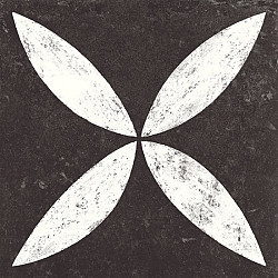 Solostone3.0 70x70x3,2 Belgian Stone Flower White